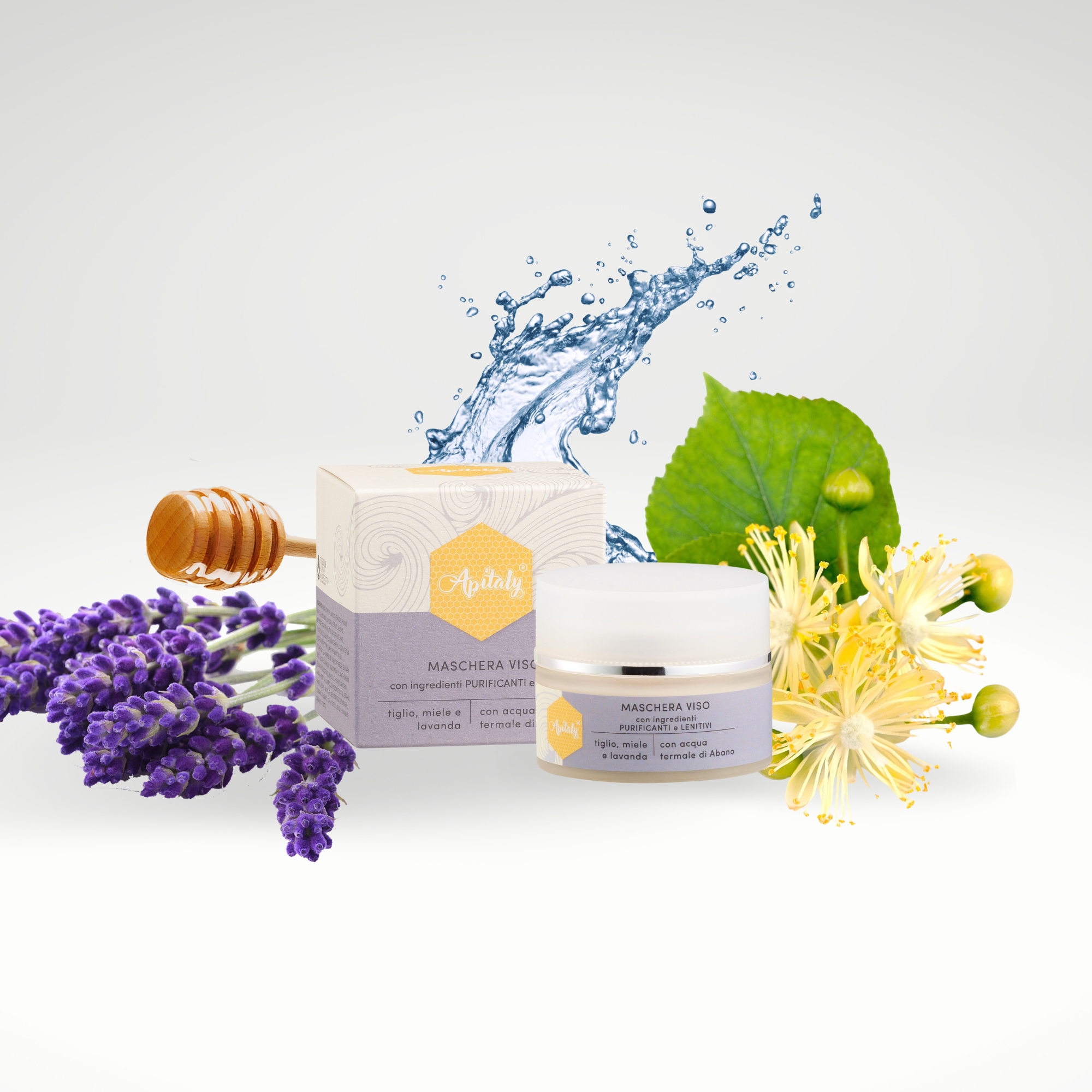 FACE MASK WITH PURIFYING AND SOOTHING INGREDIENTS