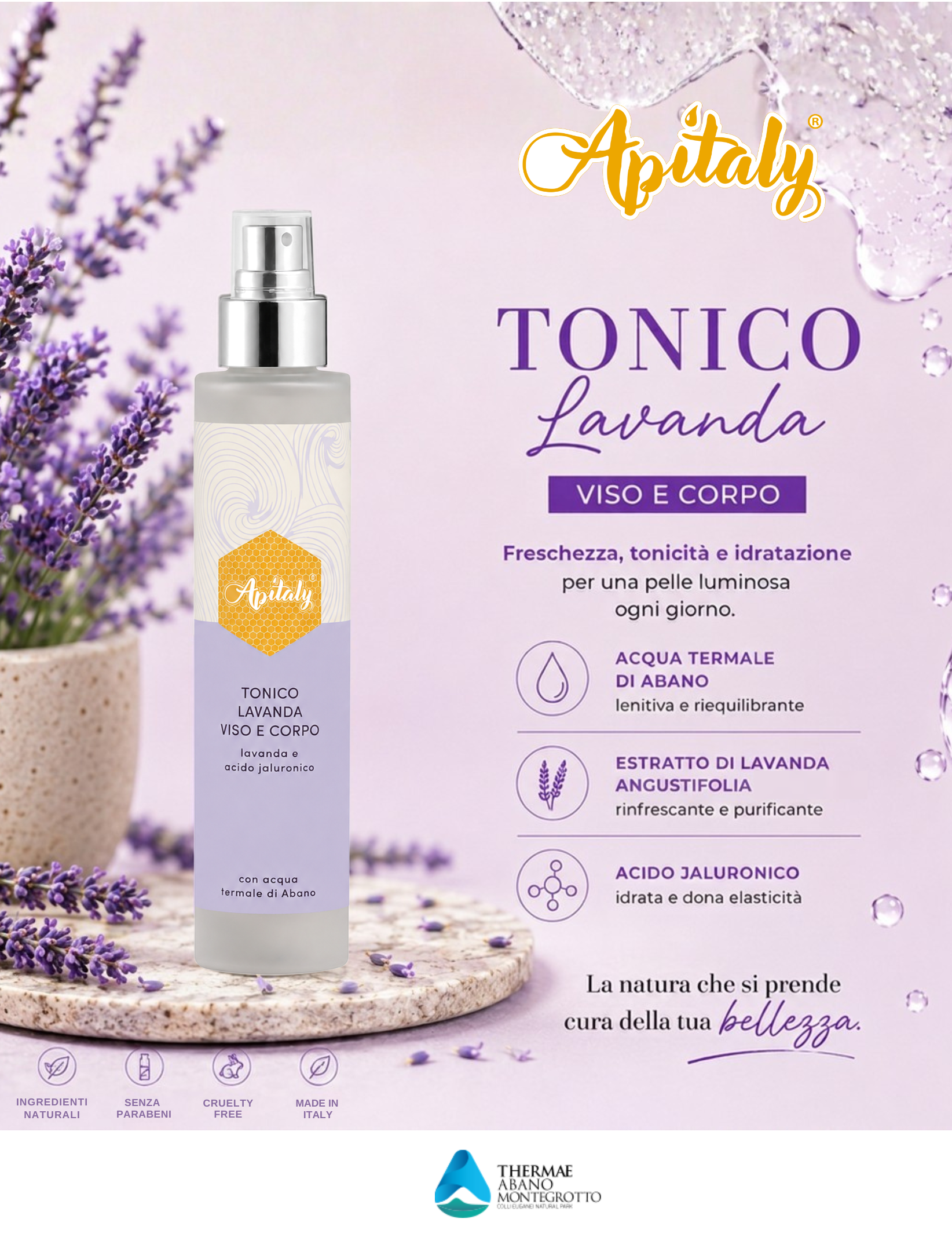 TONIC LAVANDER FACE AND BODY
